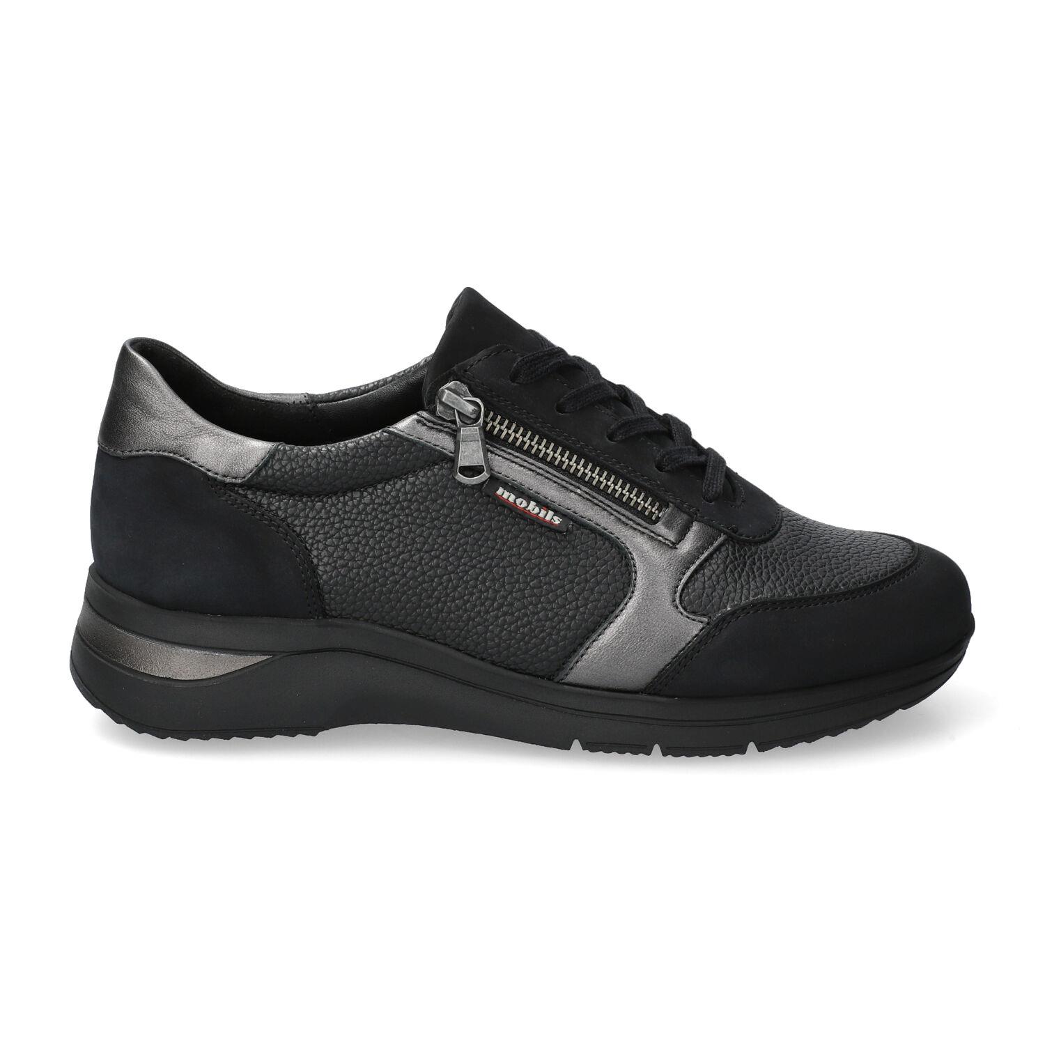 lacets femme modèle Millena noir - Mephisto